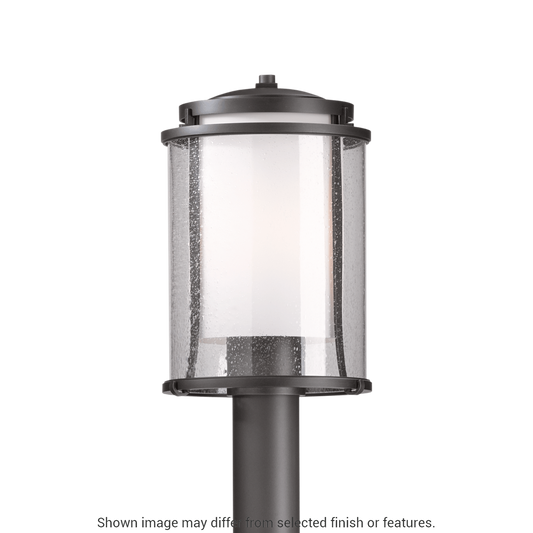 Meridian Outdoor Post Light - White by Hubbardton Forge