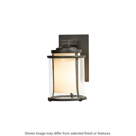 Meridian Small Outdoor Sconce - White by Hubbardton Forge