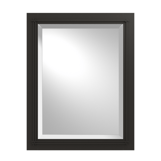 Metra Beveled Mirror - Dark Smoke by Hubbardton Forge