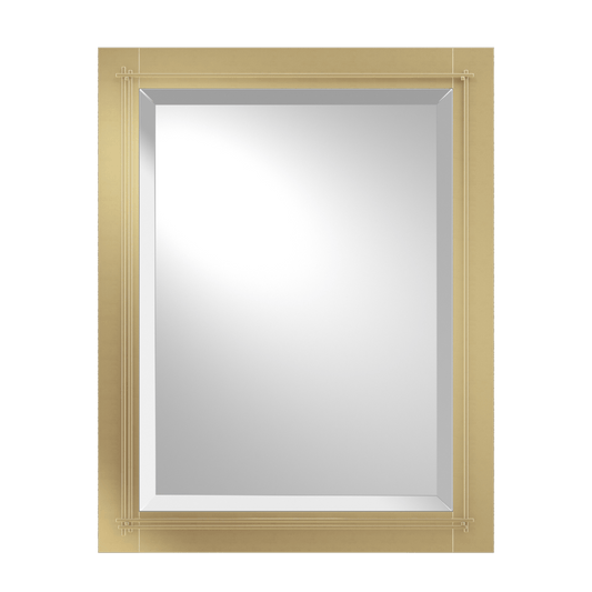 Metra Beveled Mirror - Modern Brass by Hubbardton Forge