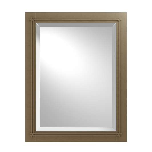 Metra Beveled Mirror - Soft Gold by Hubbardton Forge