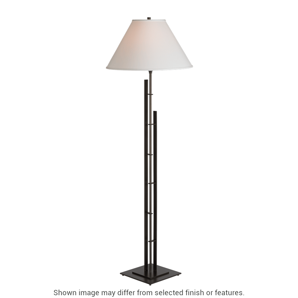 Metra Double Floor Lamp - Ink by Hubbardton Forge