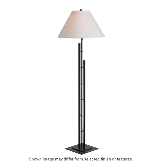 Metra Double Floor Lamp - Ink by Hubbardton Forge