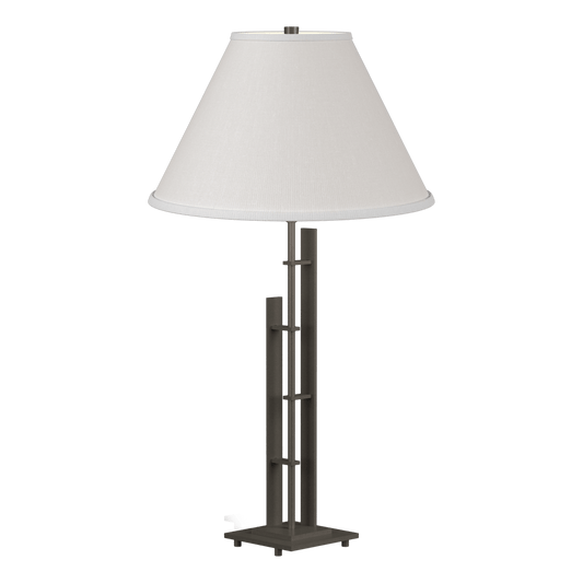 Metra Double Table Lamp - Dark Smoke by Hubbardton Forge