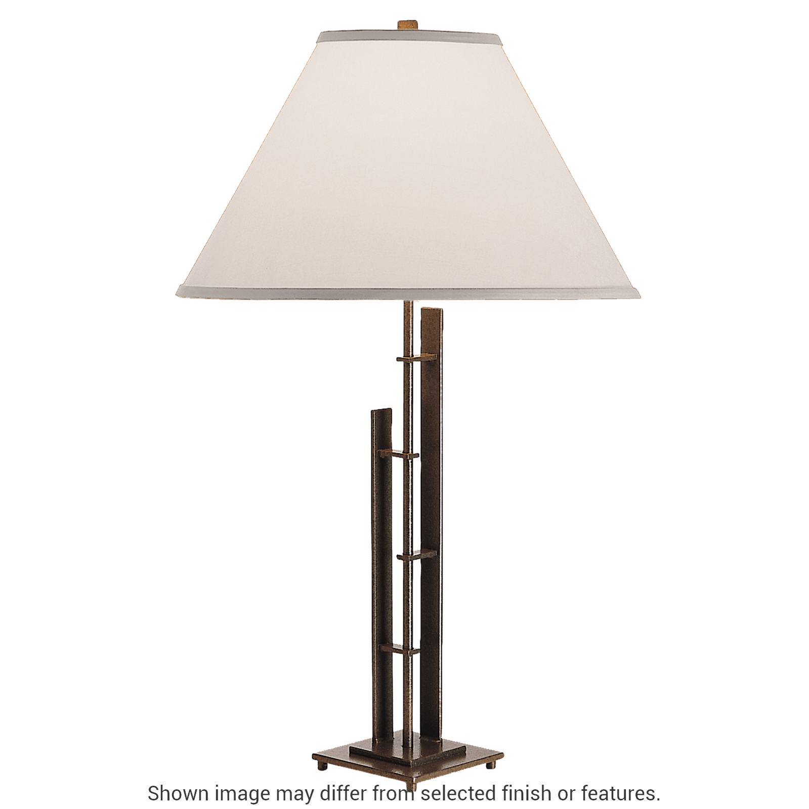 Metra Double Table Lamp - Ink by Hubbardton Forge