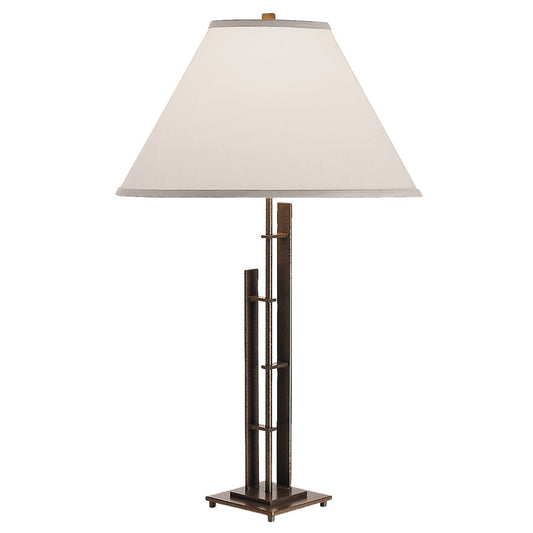 Metra Double Table Lamp - Natural Iron by Hubbardton Forge