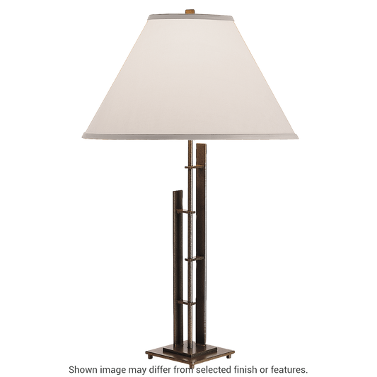 Metra Double Table Lamp - White by Hubbardton Forge