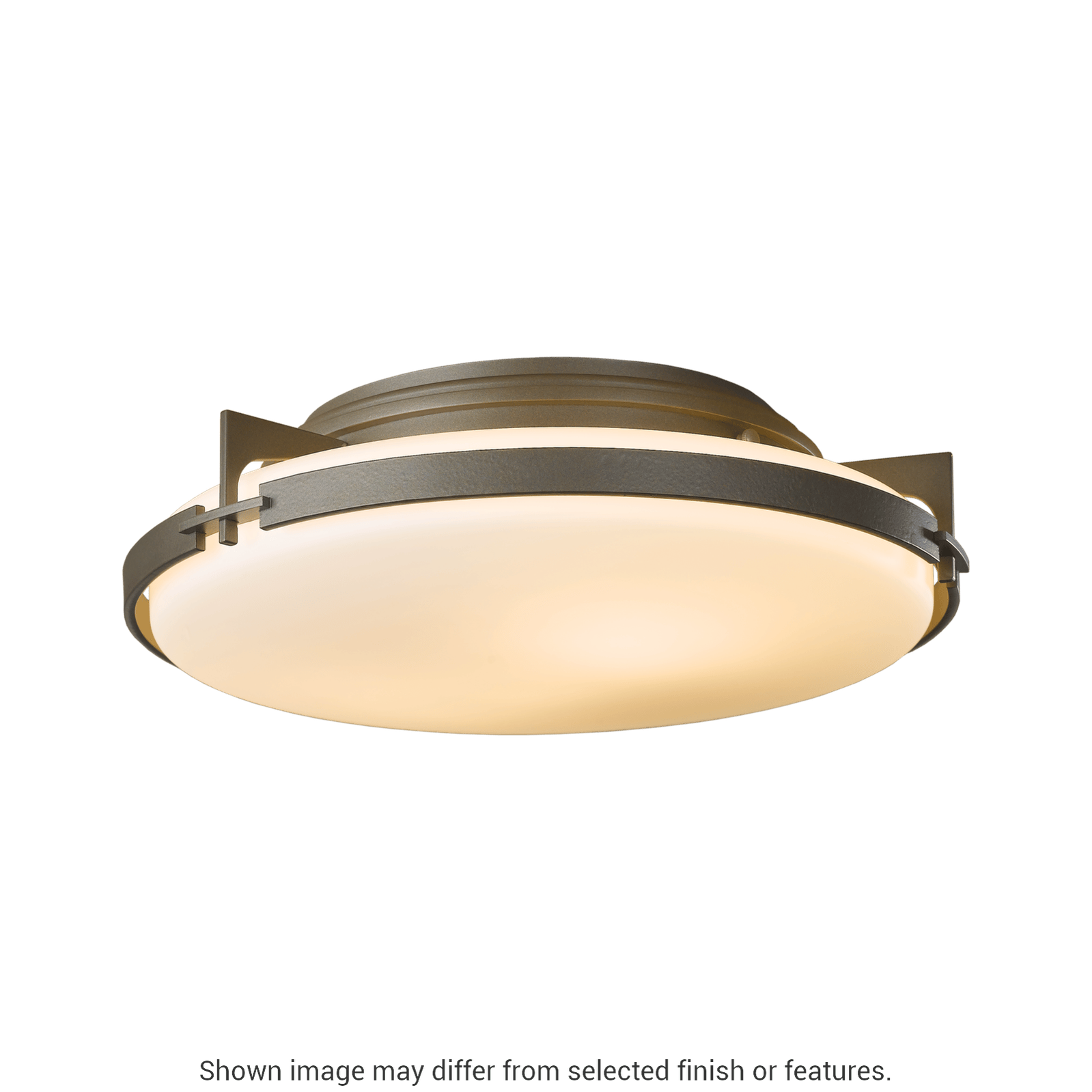 Metra Flush Mount - White by Hubbardton Forge