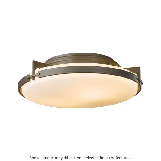 Metra Flush Mount - White by Hubbardton Forge