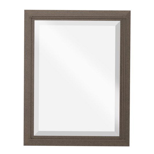 Metra Large Beveled Mirror - Bronze by Hubbardton Forge