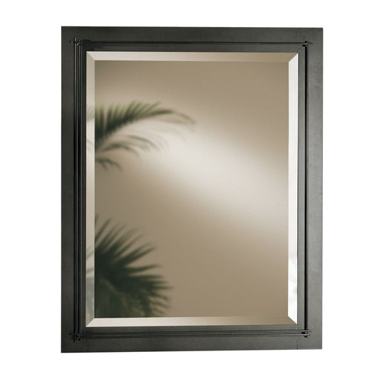 Metra Large Beveled Mirror - Dark Smoke by Hubbardton Forge