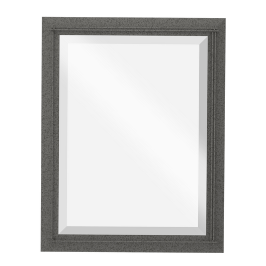 Metra Large Beveled Mirror - Natural Iron by Hubbardton Forge