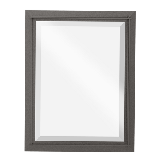 Metra Large Beveled Mirror - Oil Rubbed Bronze by Hubbardton Forge