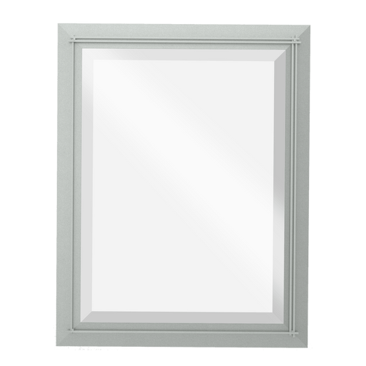 Metra Large Beveled Mirror - Vintage Platinum by Hubbardton Forge