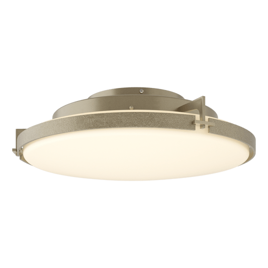 Metra LED Flush Mount - Soft Gold by Hubbardton Forge