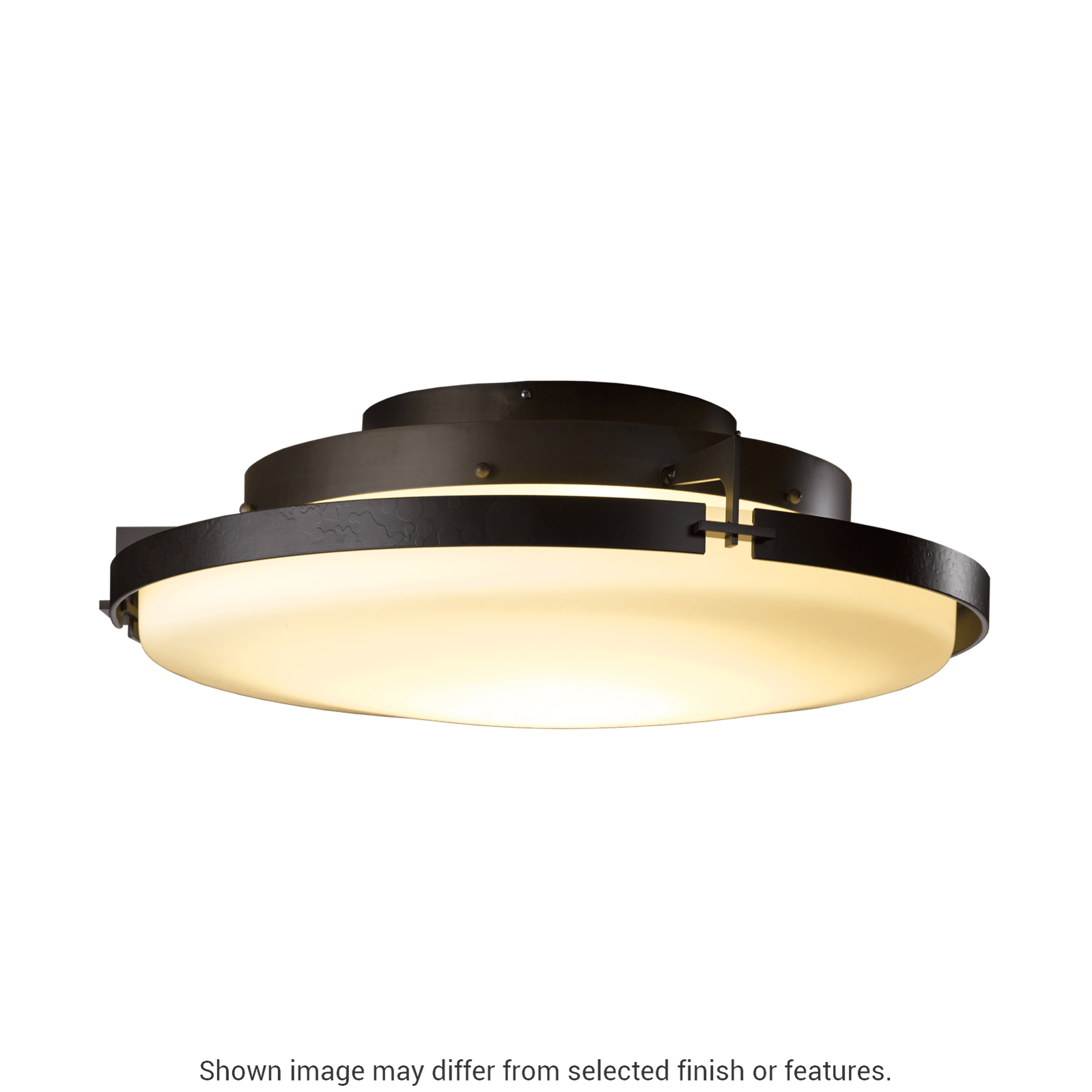 Metra LED Flush Mount - White by Hubbardton Forge