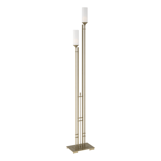 Metra Twin Tall Floor Lamp - Soft Gold by Hubbardton Forge