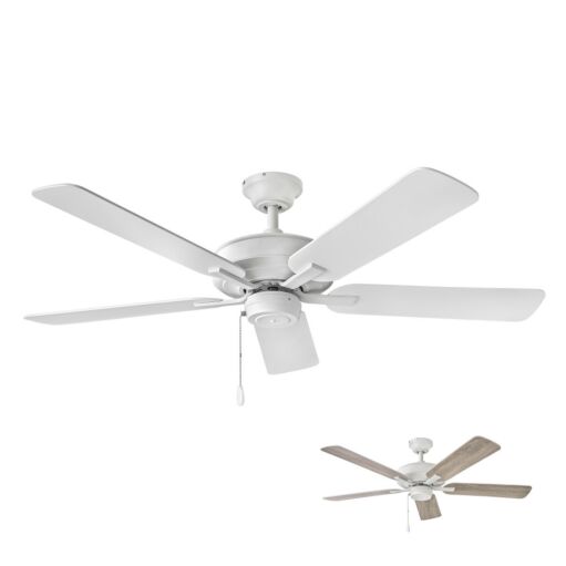 Metro 52" Fan - Chalk White - Wood Blade Material by Hinkley Lighting