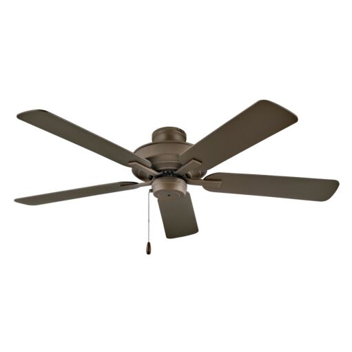 Metro 52" Fan - Metallic Matte Bronze - Walnut Blades by Hinkley Lighting