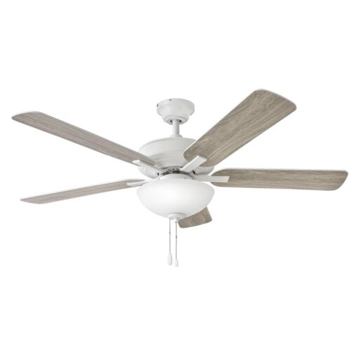 Metro Illuminated 52" LED Fan - Chalk White by Hinkley Lighting