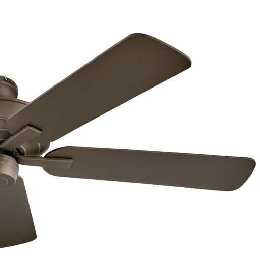 Metro Wet 52" Fan - Metallic Matte Bronze - Walnut Blades by Hinkley Lighting