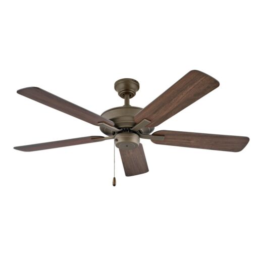 Metro Wet 52" Fan - Metallic Matte Bronze - Walnut Blades by Hinkley Lighting