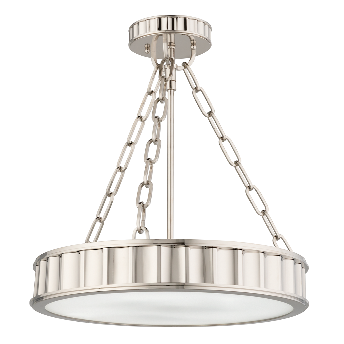 Middlebury Semi Flush - Polished Nickel by Hudson Valley Lighting