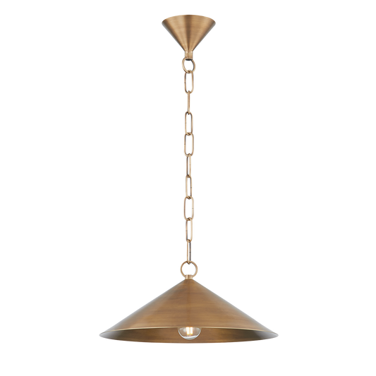 Midvale Pendant - 1-Light - Patina Brass - Troy Lighting F1915-PBR