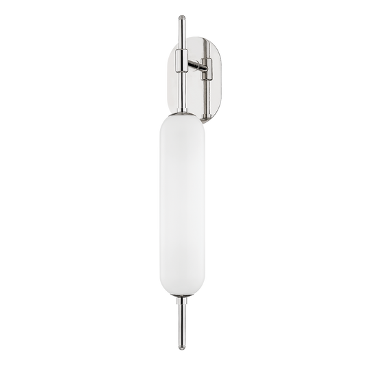 Miley Wall Sconce - 1-Light - Polished Nickel - Mitzi H373101-PN