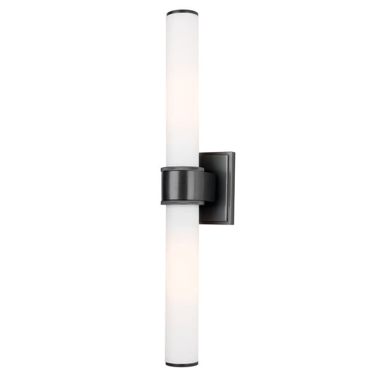 Mill Valley 2-Light Bath Sconce - Satin Nickel by Hudson Valley Lighting