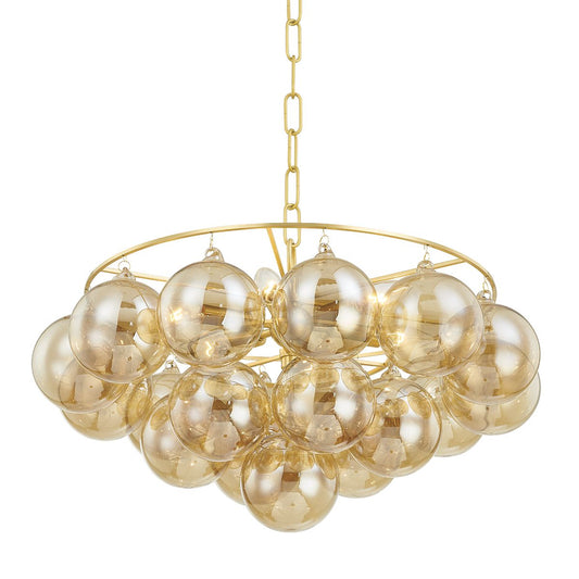 Mimi 6-Light Chandelier - Champagne Glass by Mitzi