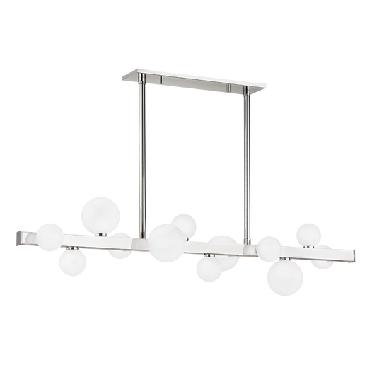 Mini Hinsdale Linear - Polished Nickel by Hudson Valley Lighting
