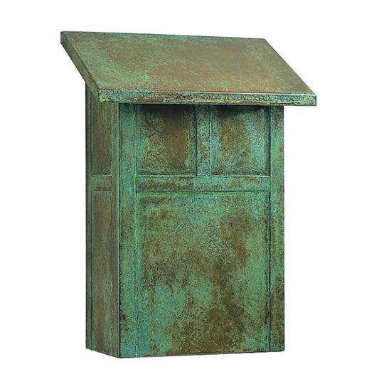 Mission Mail Box - MMB-VP - Verdigris Patina by Arroyo Craftsman