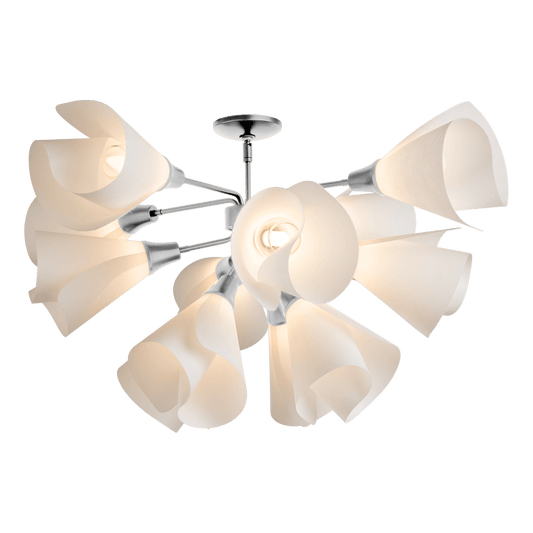 Mobius 12-Light Semi-Flush - Vintage Platinum by Hubbardton Forge