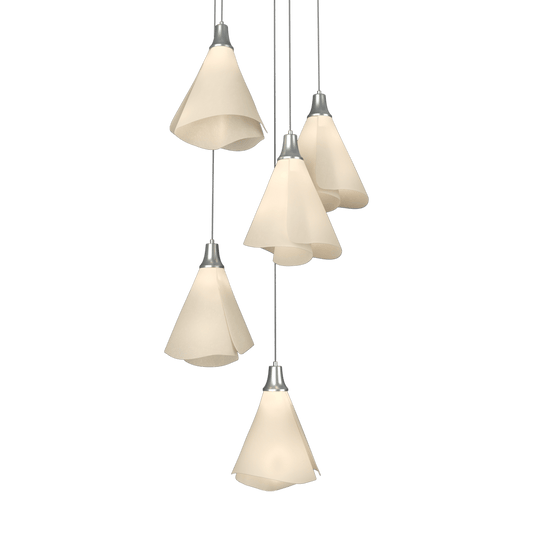 Mobius 5-Light Pendant - Vintage Platinum by Hubbardton Forge