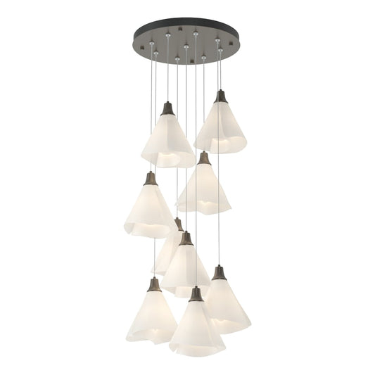Mobius 9-Light Pendant - Dark Smoke by Hubbardton Forge