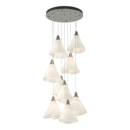 Mobius 9-Light Pendant - Sterling by Hubbardton Forge