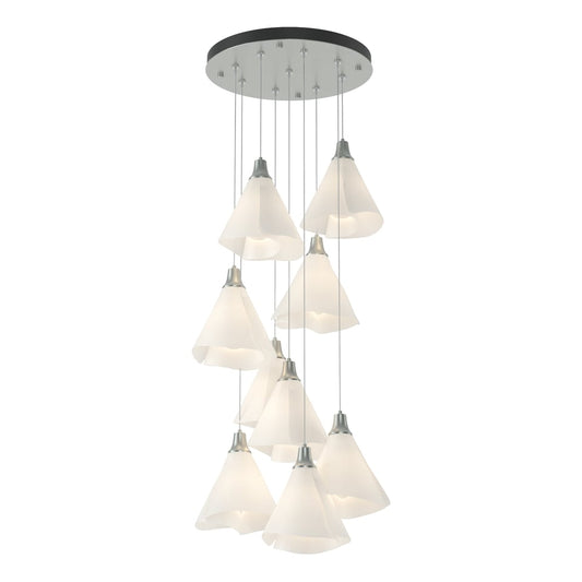 Mobius 9-Light Pendant - Vintage Platinum by Hubbardton Forge