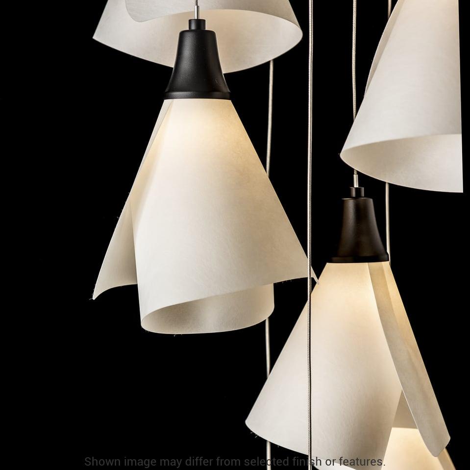 Mobius 9-Light Pendant - White by Hubbardton Forge