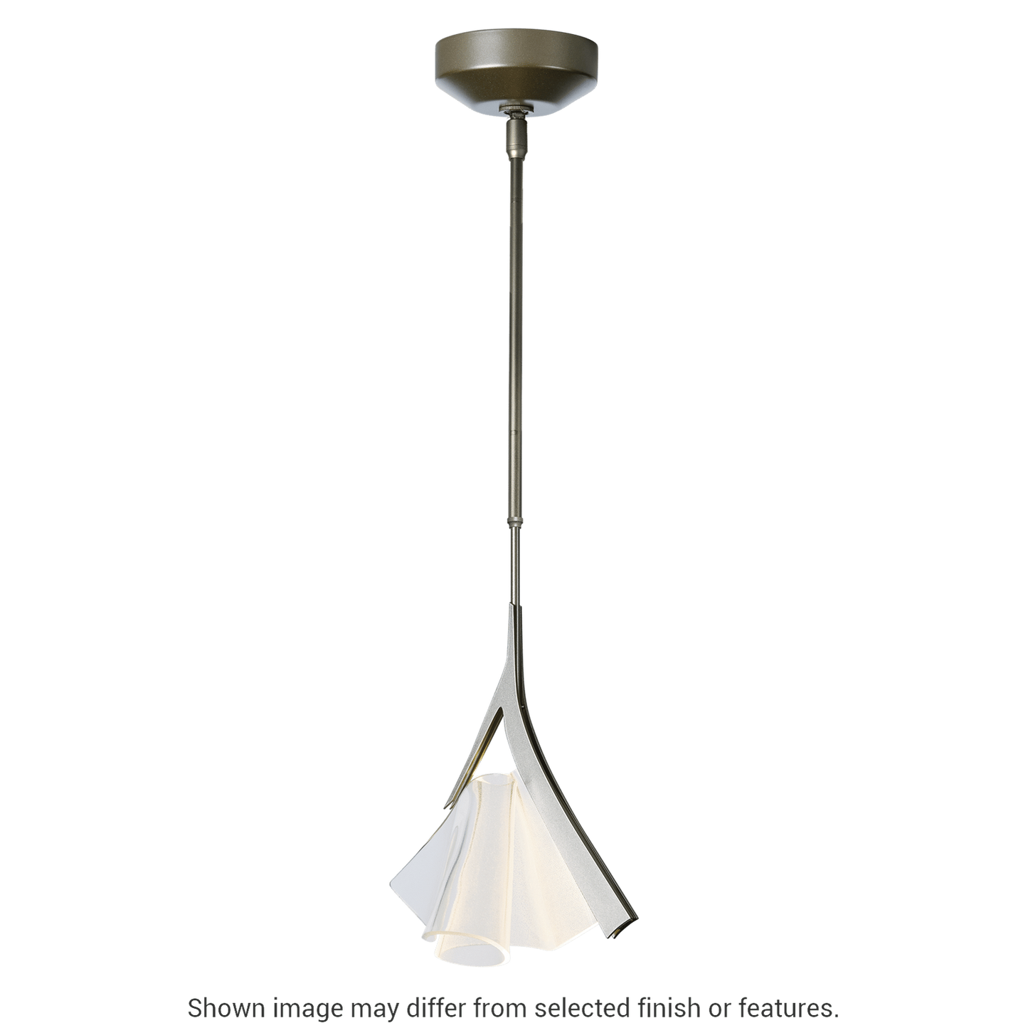 Mobius LED Mini Pendant - White by Hubbardton Forge
