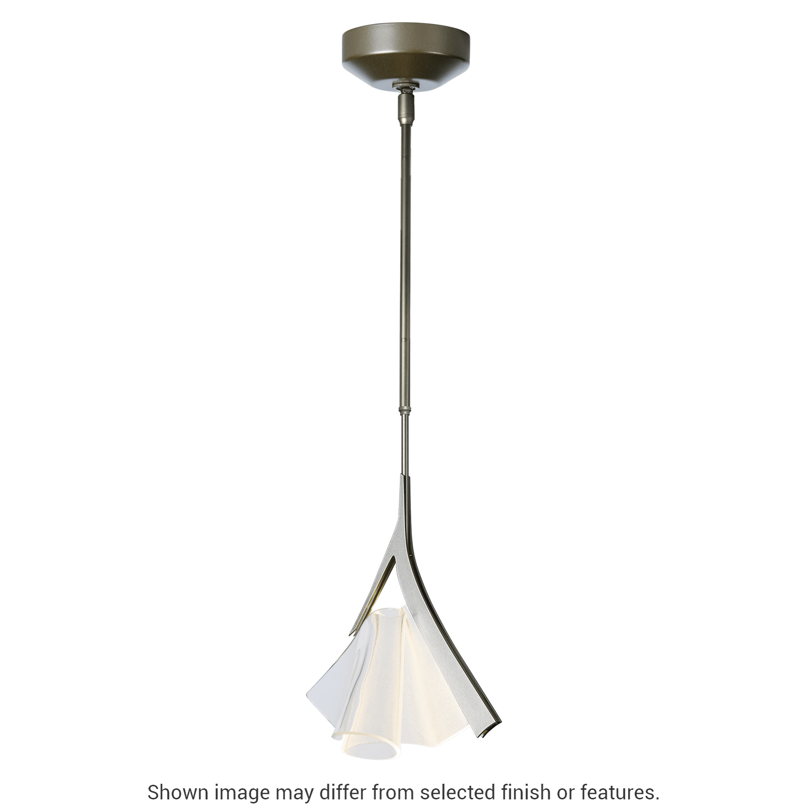 Mobius LED Mini Pendant - White by Hubbardton Forge