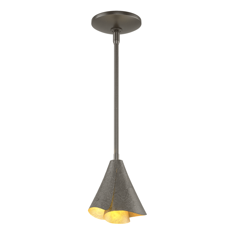 Mobius Steel Shade Mini Pendant - Oil Rubbed Bronze by Hubbardton Forge