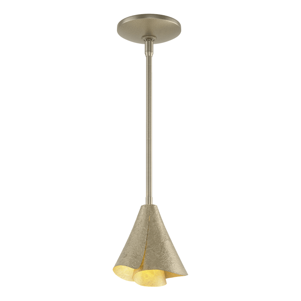 Mobius Steel Shade Mini Pendant - Soft Gold by Hubbardton Forge