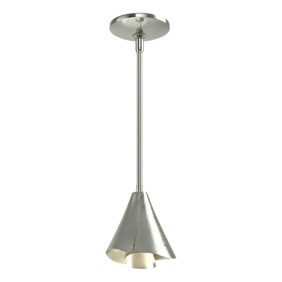 Mobius Steel Shade Mini Pendant - Sterling by Hubbardton Forge