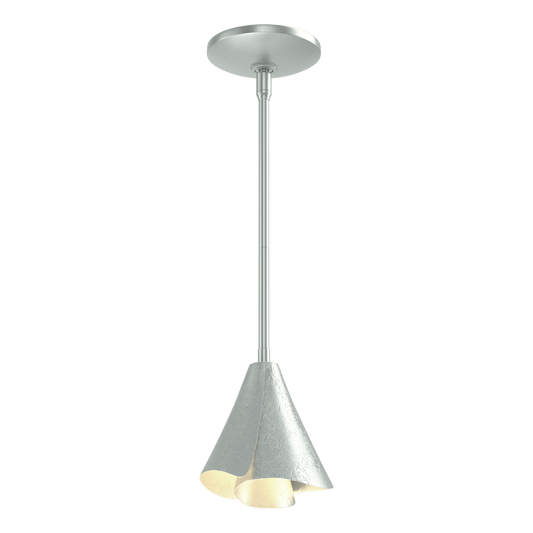 Mobius Steel Shade Mini Pendant - Vintage Platinum by Hubbardton Forge