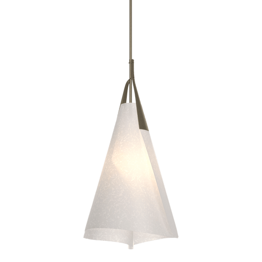 Mobius Tall Pendant - Soft Gold by Hubbardton Forge