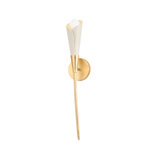 Montrose Wall Sconce - Vintage Gold Leaf/Soft Sand by Hudson Valley Lighting