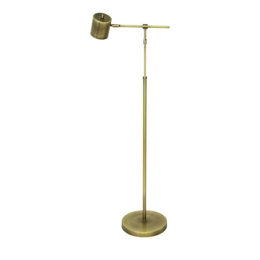 Morris Floor Lamp - MO200-AB - Antique Brass by House of Troy