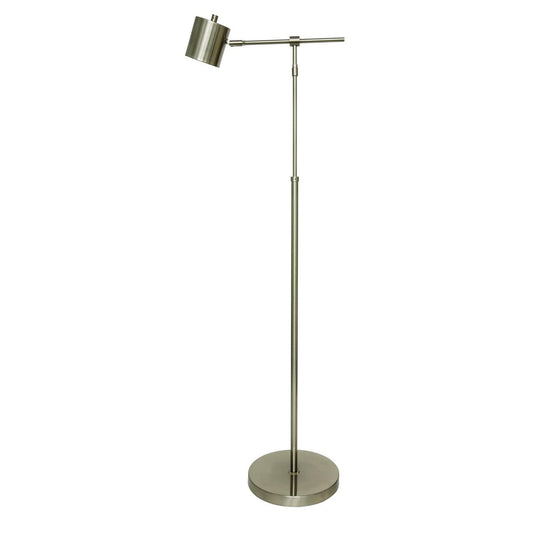 Morris Floor Lamp - MO200-SN - Satin Nickel by House of Troy