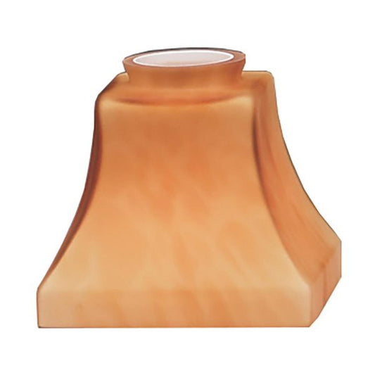Mustard Art Glass Shade (Ruskin Only) - BG-MUS by Arroyo Craftsman